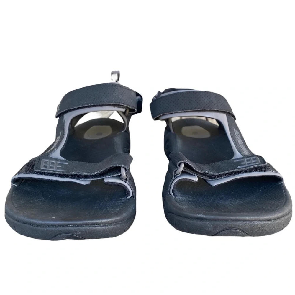 TEVA Minam 4289 Rugged Hiking Sandal Black Men’s Size 10